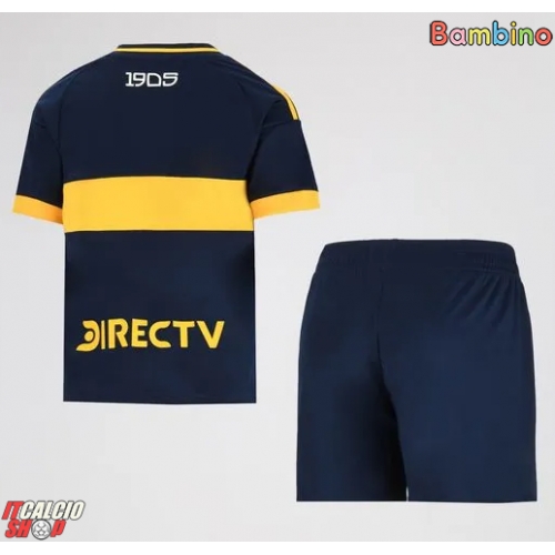 Boca Juniors Prima Maglia Bambino 2025-26 Manica Corta (+ Pantaloni corti)